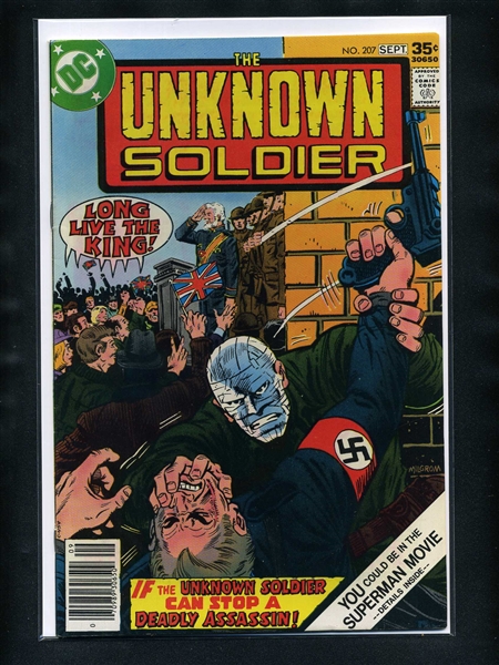 Unknown Soldier #207 VF 1977 DC Comic Book